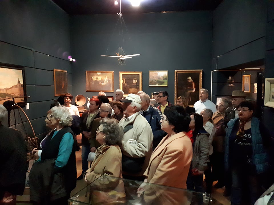 FOTO Persoanele vârstnice din Centrele de zi, în vizită la Complexul Muzeal Arad 3 30429626 10156145824982696 41069527 n