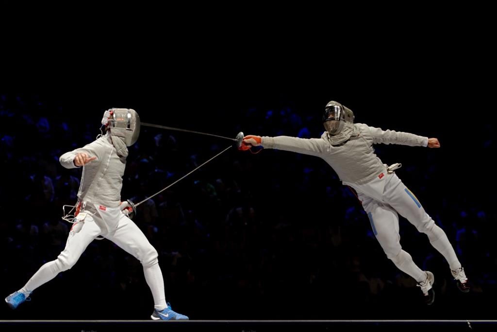 Reshetnikov v Dolniceanu 2013 Fencing WCH SMS IN t192032 Custom