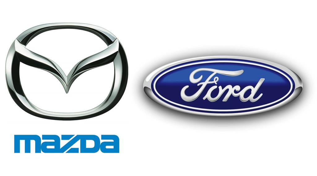 ford logo mazda logo