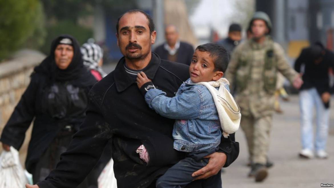 refugiatii sirieni se intorc in orasul kobane pentru a lupta impotriva teroristilor statului islamic 109107