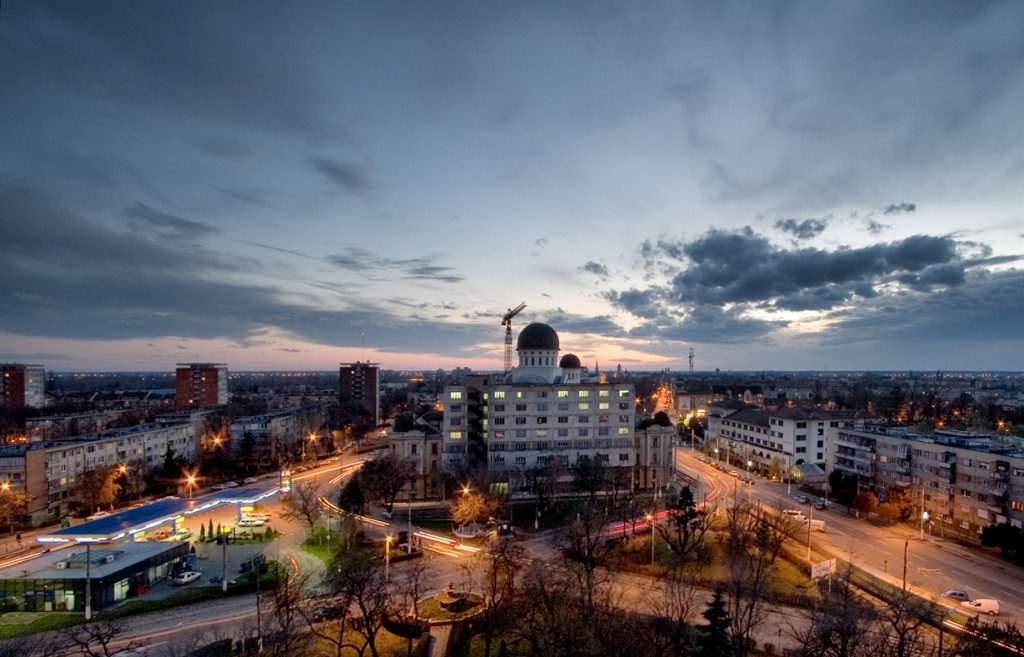 Arad dusk