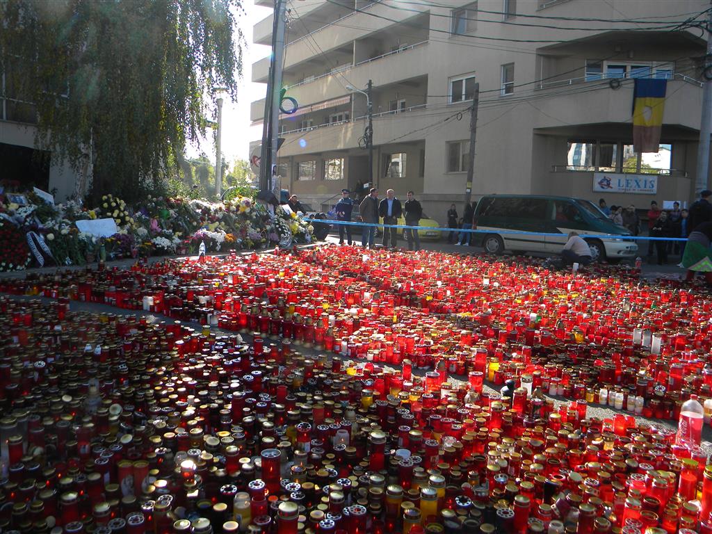 Bucuresti Romania Club Colectiv Tristete fara glas