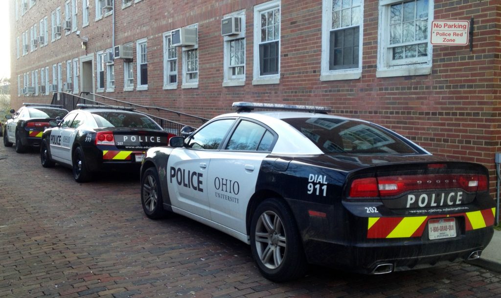 Ohio University Police Cruisers