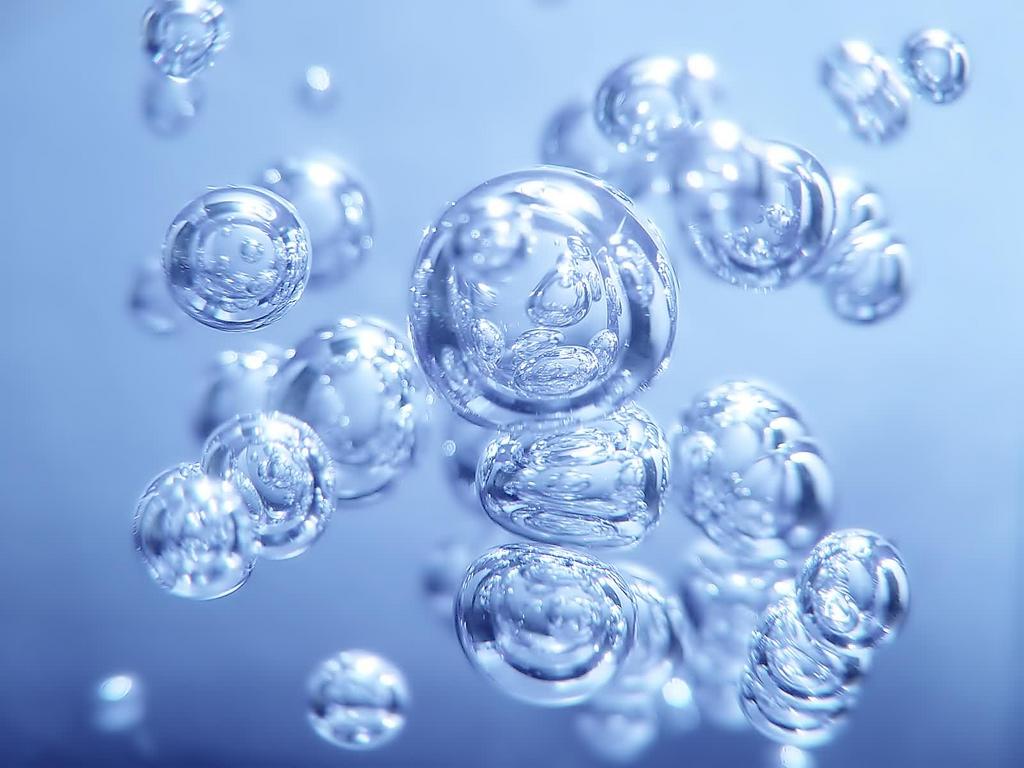 bubbles water transparent design