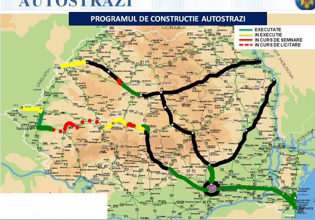 harta autostrazi romania RK816627FY