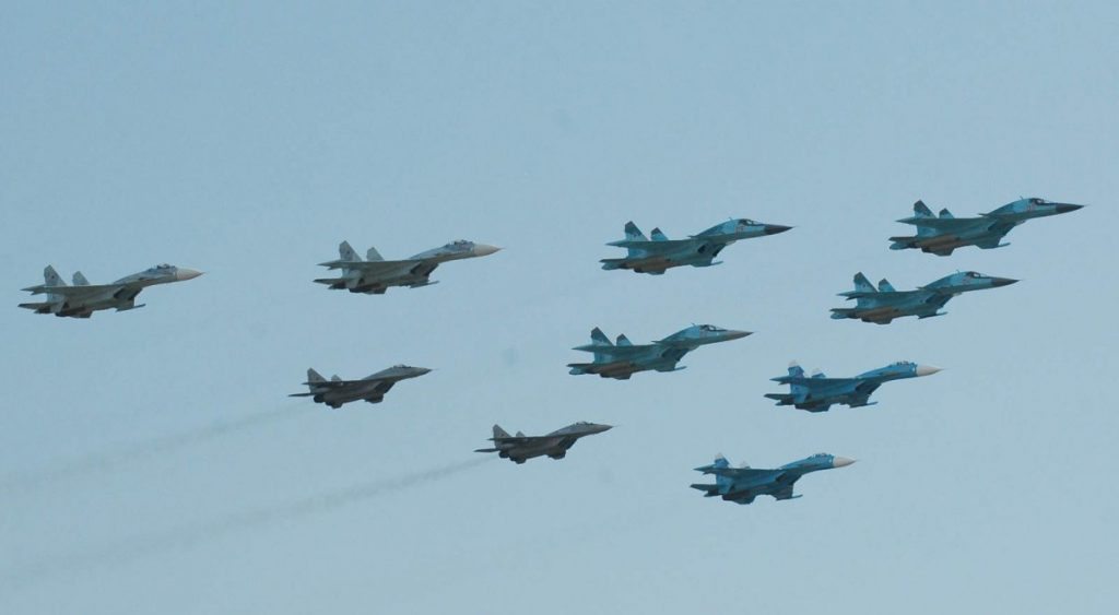 Russian Air Force celebrates 100th anniversary