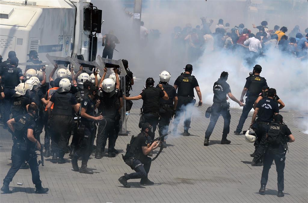 Turkey Protest sham