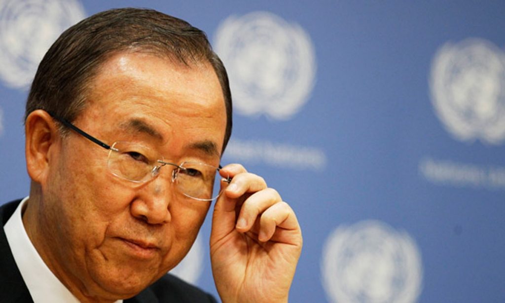 UN secretary general Ban 008