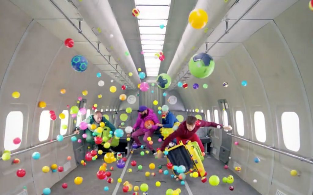 OkGo Music Video Zero Gravity Plane ZERO0216
