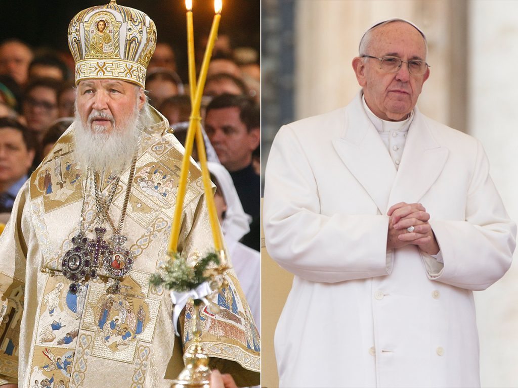 gty Patriarch Kirill pope francis mm 160205