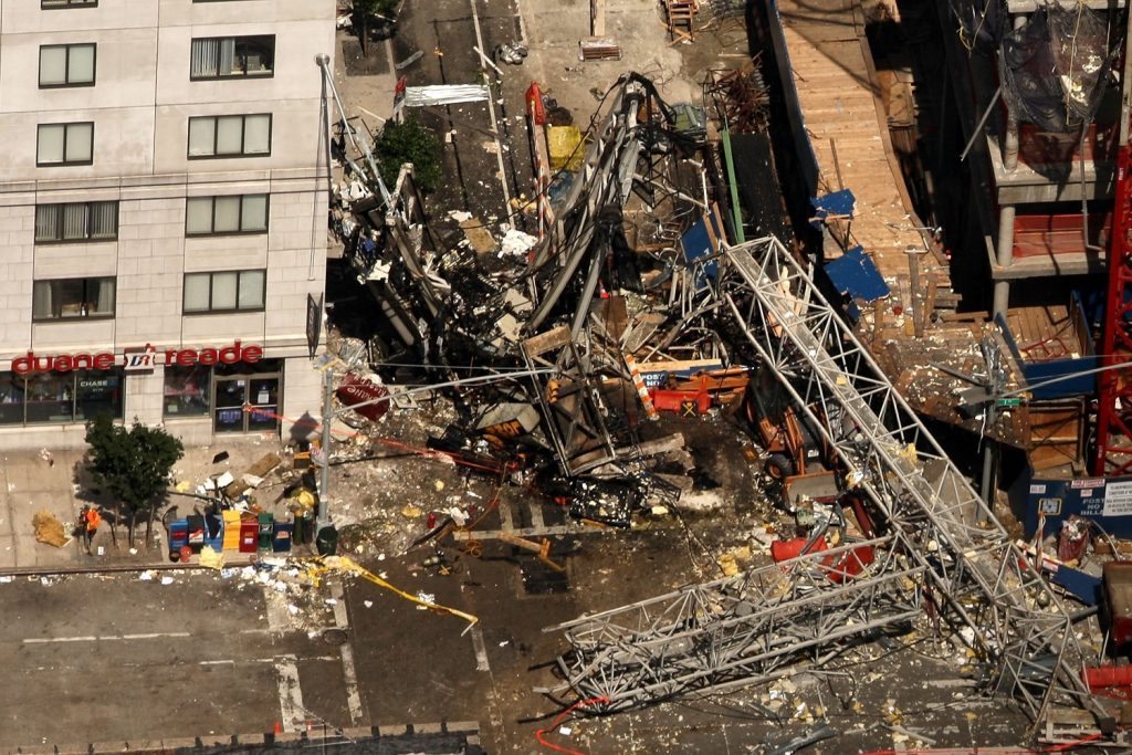 nyc crane collapse Custom