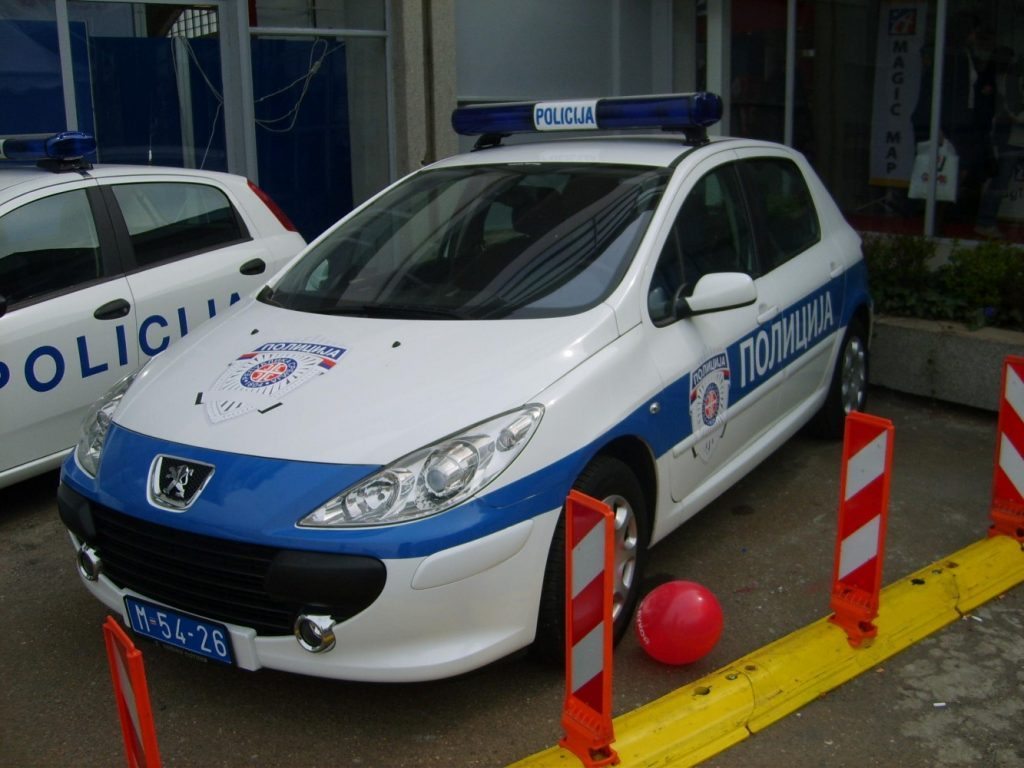 Serbian police peugeot 307 Custom