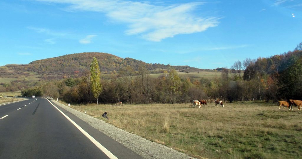 Romania strada DN1 da Braşov a Sibiu 02