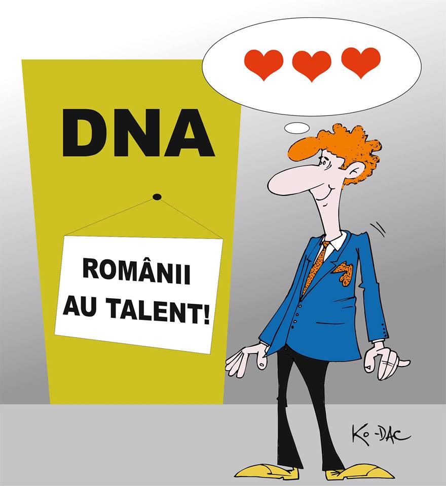 caricatura DNA