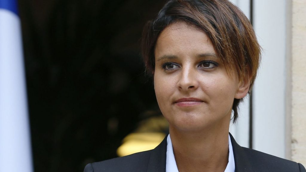 la nouvelle ministre de l education najat vallaud belkacem le 27 aout 2014 a paris 5022256