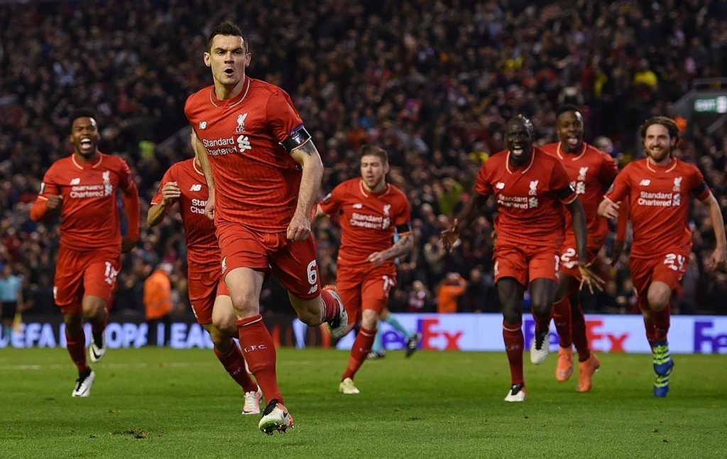 Seară nebună în Europa League: Liverpool și Sevilla s-au calificat la mustață în semifinale! 1 liverpool