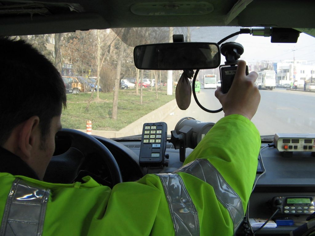 politie amenda radar