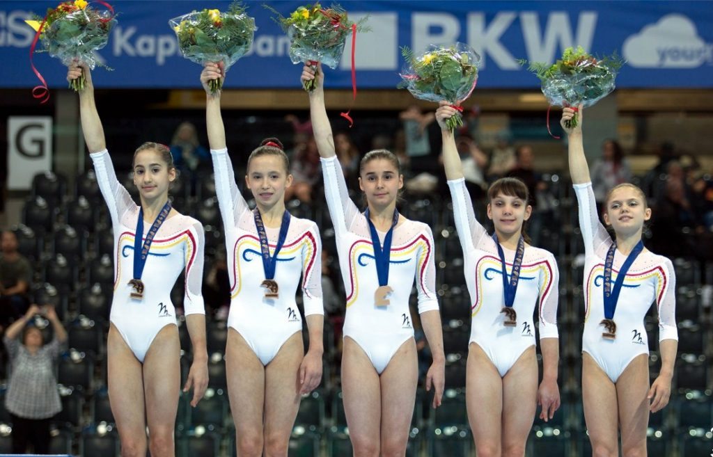 Aradul urcă pe podiumul europenelor de gimnastică prin Olivia Cîmpian 1 oliviacampian
