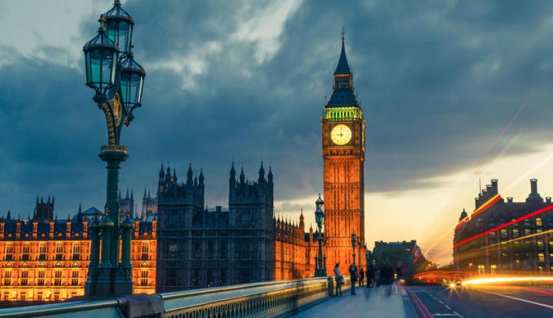 big ben at night london