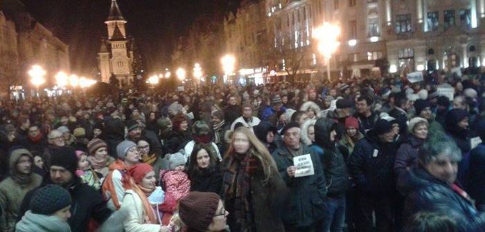 protest timisoara