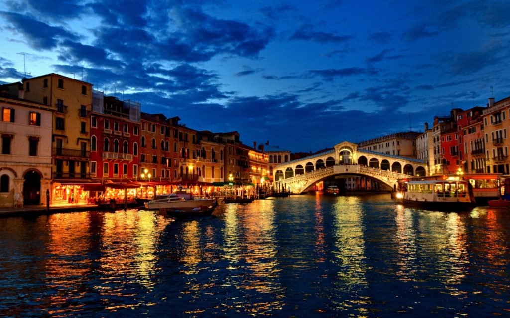 venecia de noche