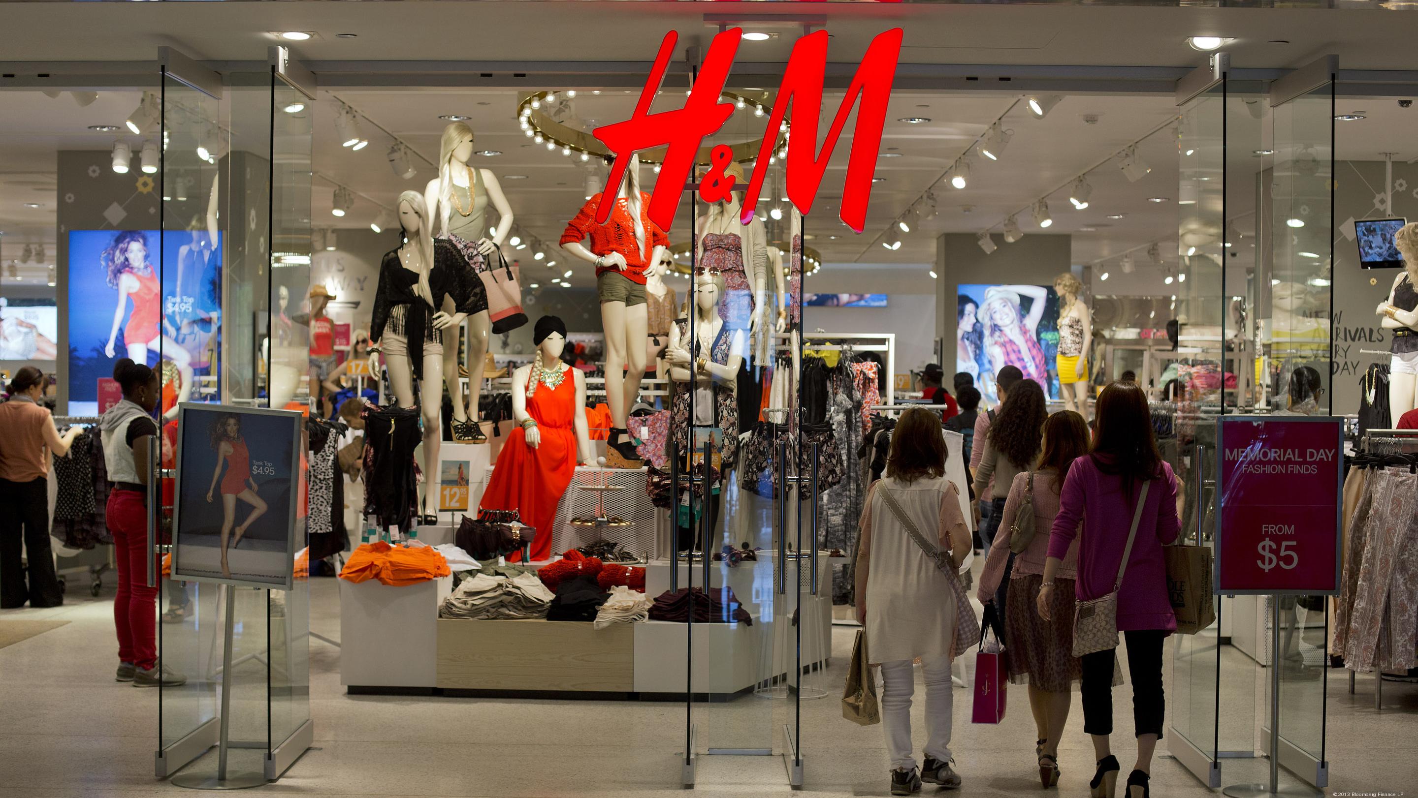 h and m storefront