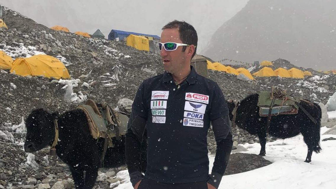 Horia Colibășanu a ajuns în tabăra de bază Everest-Lhotse 1 sosire in basecamp