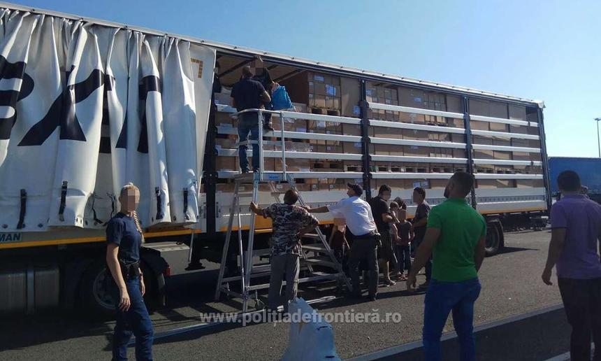 migranti camion arad