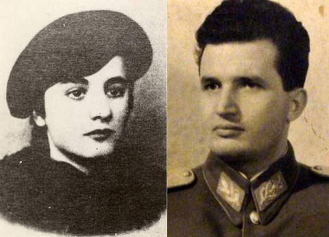 Elena și Nicoale Ceaușescu, pe vremea când s-au cunoscut 