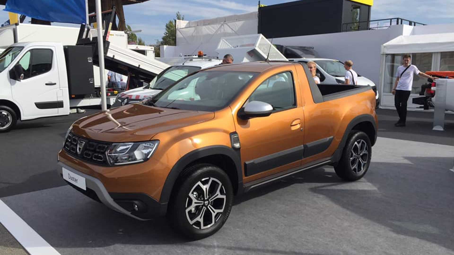 Noua Dacia Duster Pick-up ar putea fi disponibilă din acest an