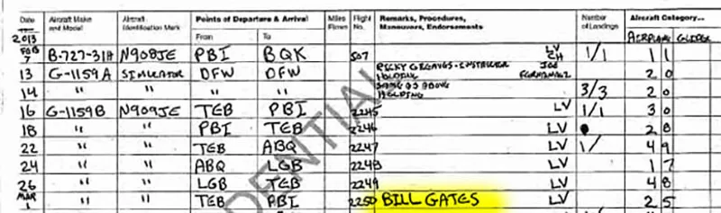 epstein flight logs bill gates jpg