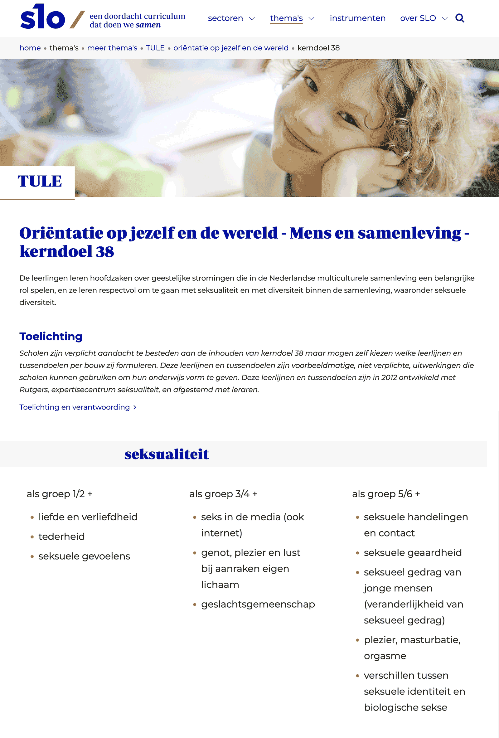 slo seksualiteit