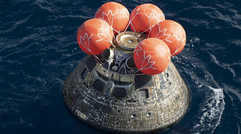 Artemis II, ultimele 13 minute: capsula Orion intră în atmosferă cu 40.000 km/h și amerizează în Pacific la ora 3:07 (ora României) 1 orionart2